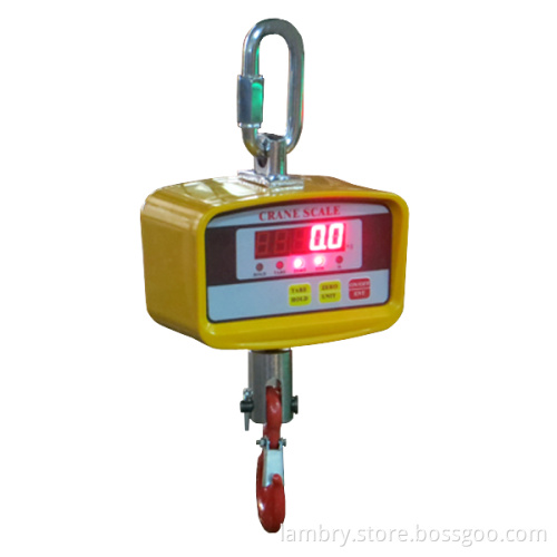 LED Crane Scale with 360 Degree Rotating Hook (OCS-Q)